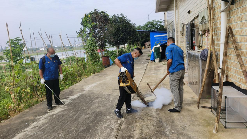 防汛進行時丨湘陰縣鶴龍湖鎮(zhèn)：汛后消殺快行動 愛衛(wèi)健康齊動員