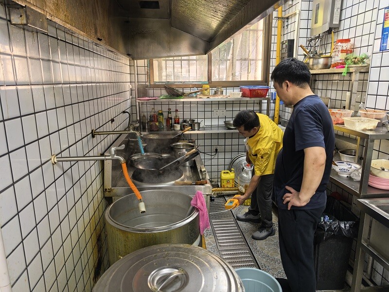 筑牢用气“安全网” 湘阴长燃中阳开展工商户燃气安全大排查