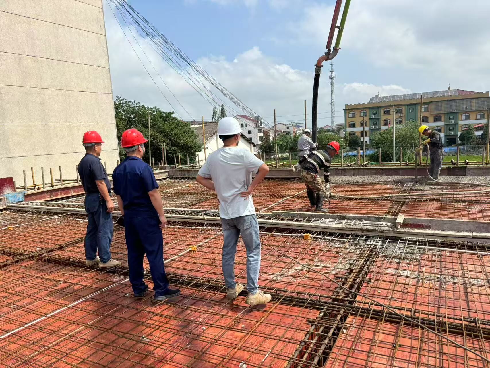 抢工期 保安全！湘阴东塘消防救援站建设全速推进