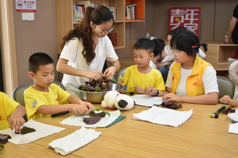 中醫(yī)藥大學“微塵”志愿服務隊走進湘陰 “支教+義診”播撒中醫(yī)文化“種子”