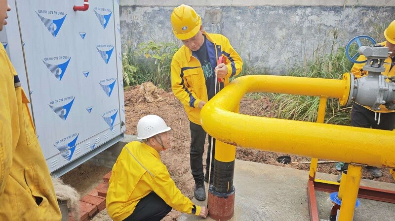 跑出通气“加速度”！湘阴长燃“四快”服务破解企业燃眉之急