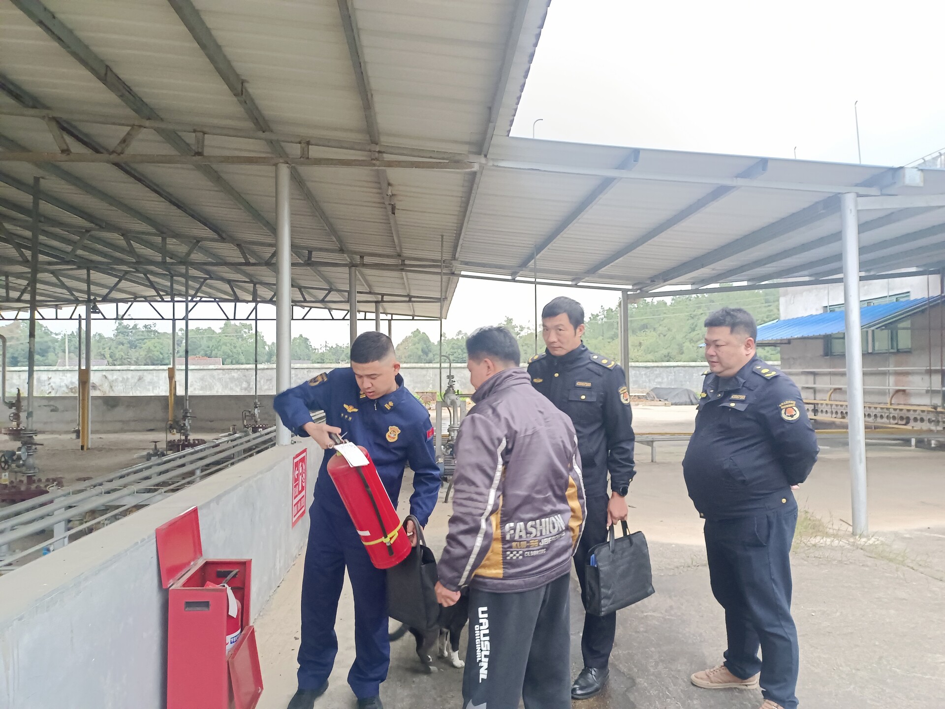 湘阴：多部门联合专项检查 拧紧燃气站安全“阀门”