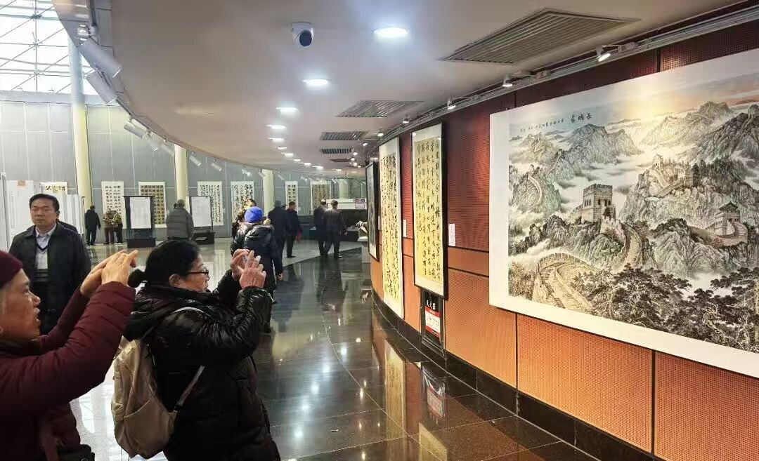 艺术礼赞百年军魂！“长城长”诗联书画展在湖南省文化馆开幕