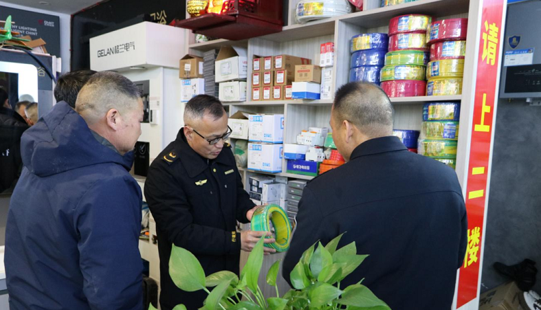 湘阴：“年关守护” 再发力 产品质量监管不松懈