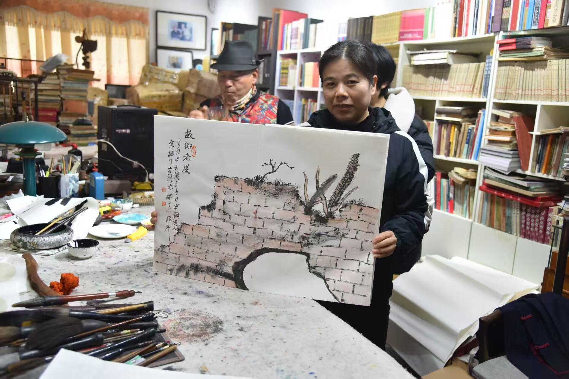 罗正坤丨老兵翰墨情 糍粑话乡愁