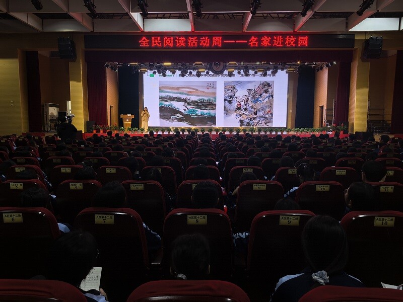 以左公文化浸润书香校园 湘阴启动全民阅读暨“向阳花”进校园活动