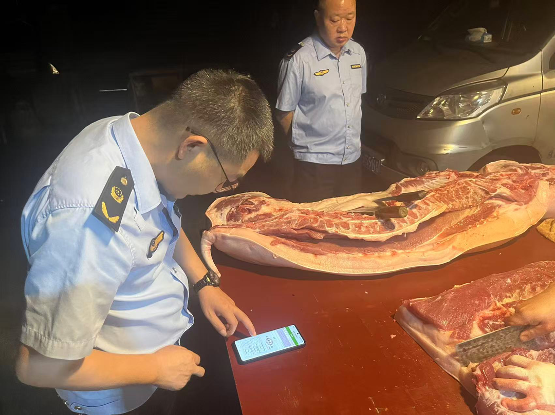 湘阴县市场监督管理局开展治理制售假劣肉制品问题集中整治行动