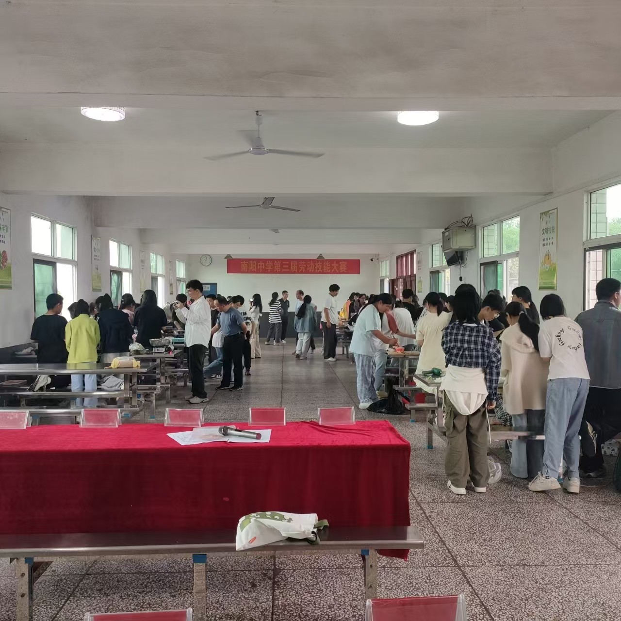 湘阴县南阳中学：以赛促技落实“双减” 寓教于乐践行“劳动光荣”
