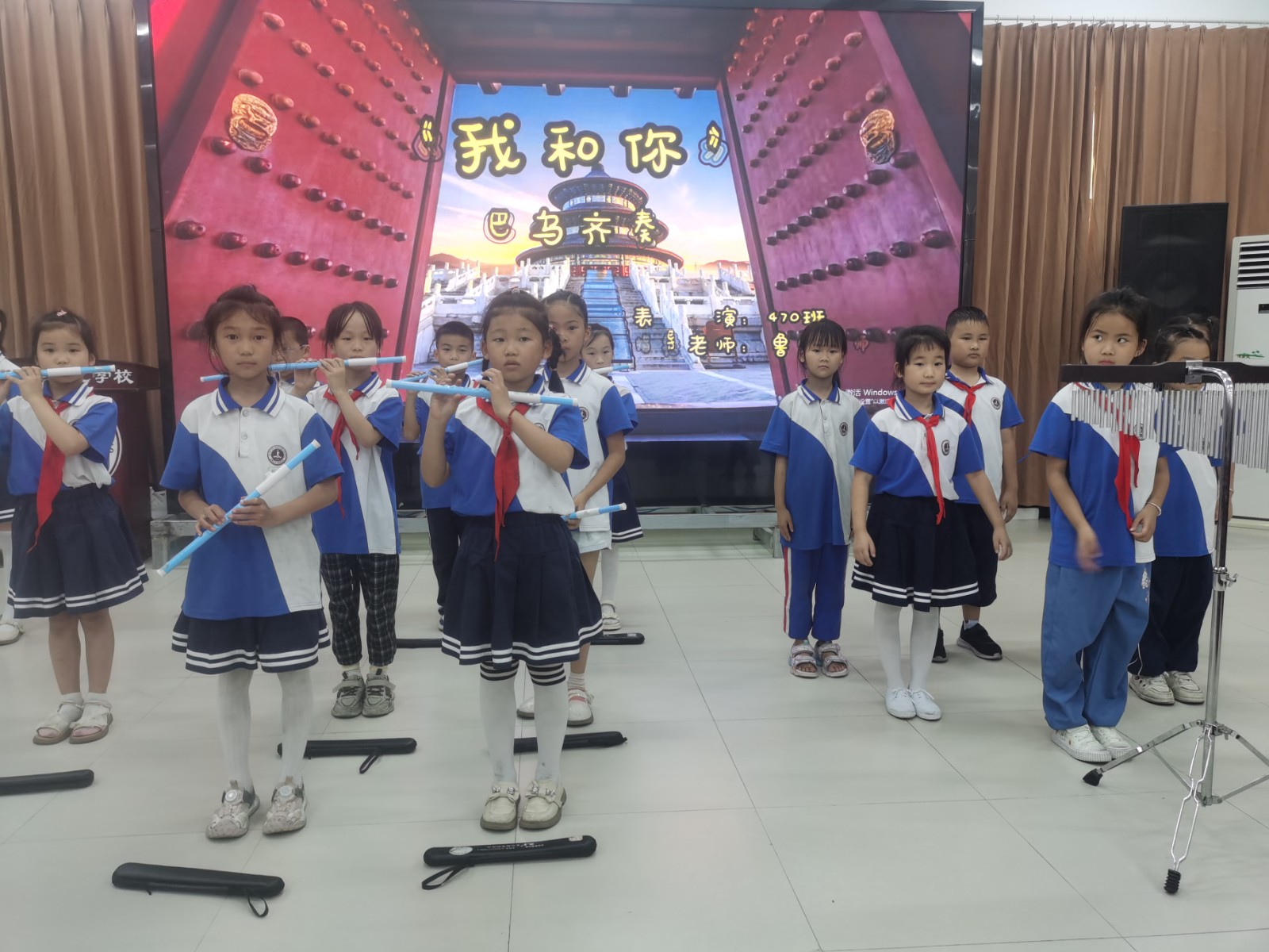 湘陰縣城北學(xué)校：民族樂器匯演潤養(yǎng)成長