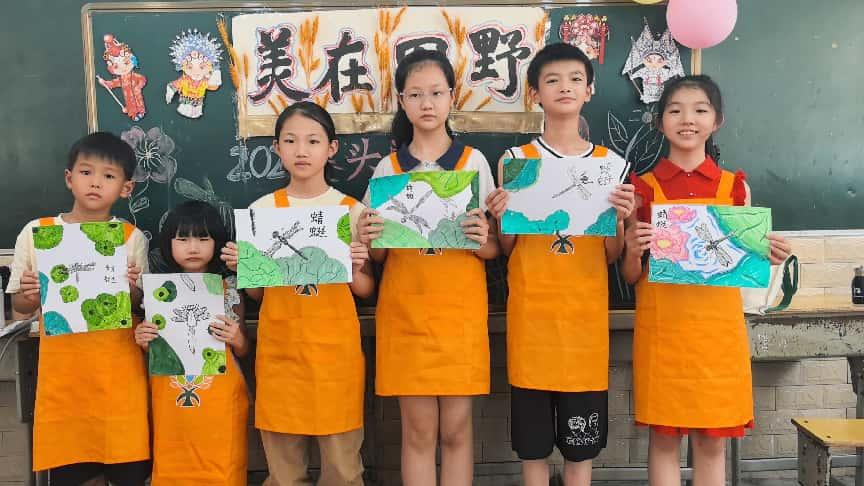 湘陰縣賽頭學(xué)校：田野播撒美育種 童心綻放藝術(shù)花