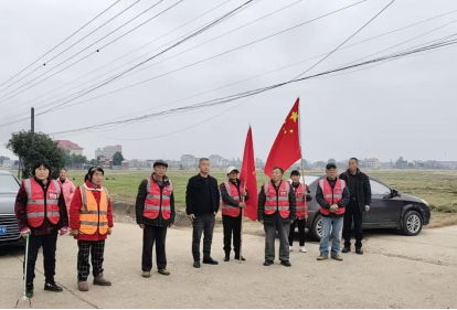 人居环境大整治！湘阴岭北镇柳江村新春焕新颜