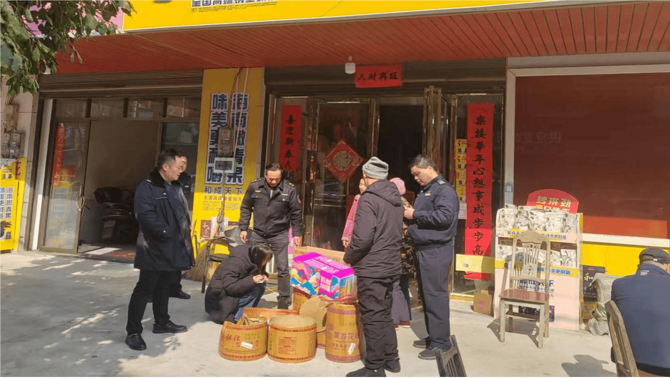 南湖洲镇：雷霆“打非治违” 筑牢春节安全防线