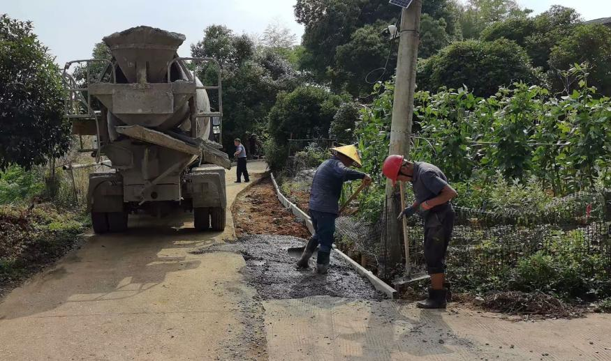樟树镇兴源村：道路拓宽硬化惠民生 和美乡村建设再提速